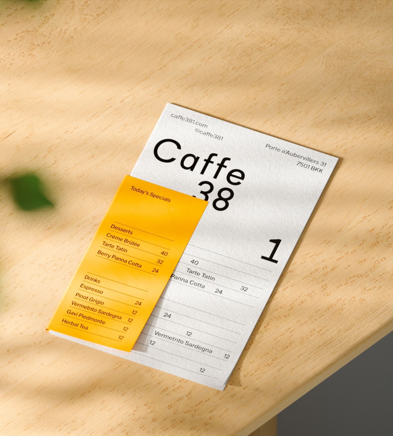 Caffe-38 — OpenPurpose portfolio work