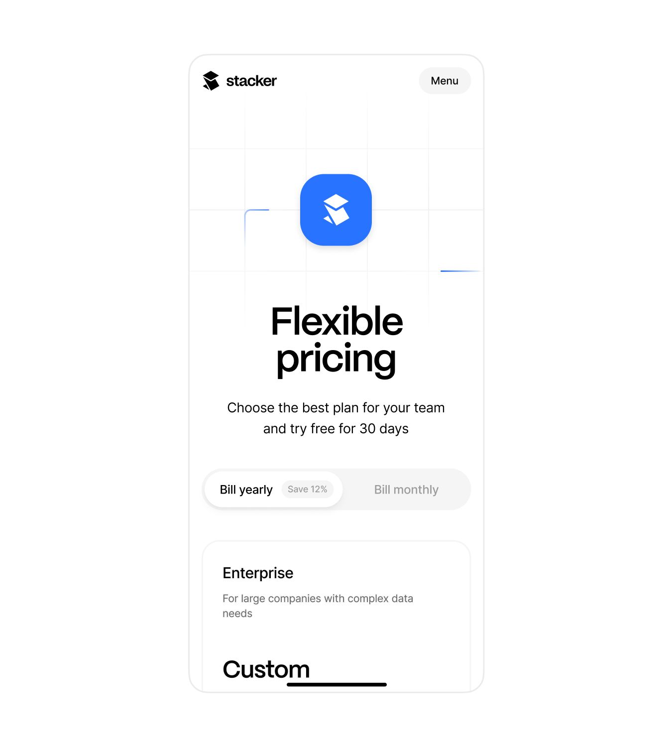 Stacker — OpenPurpose portfolio work