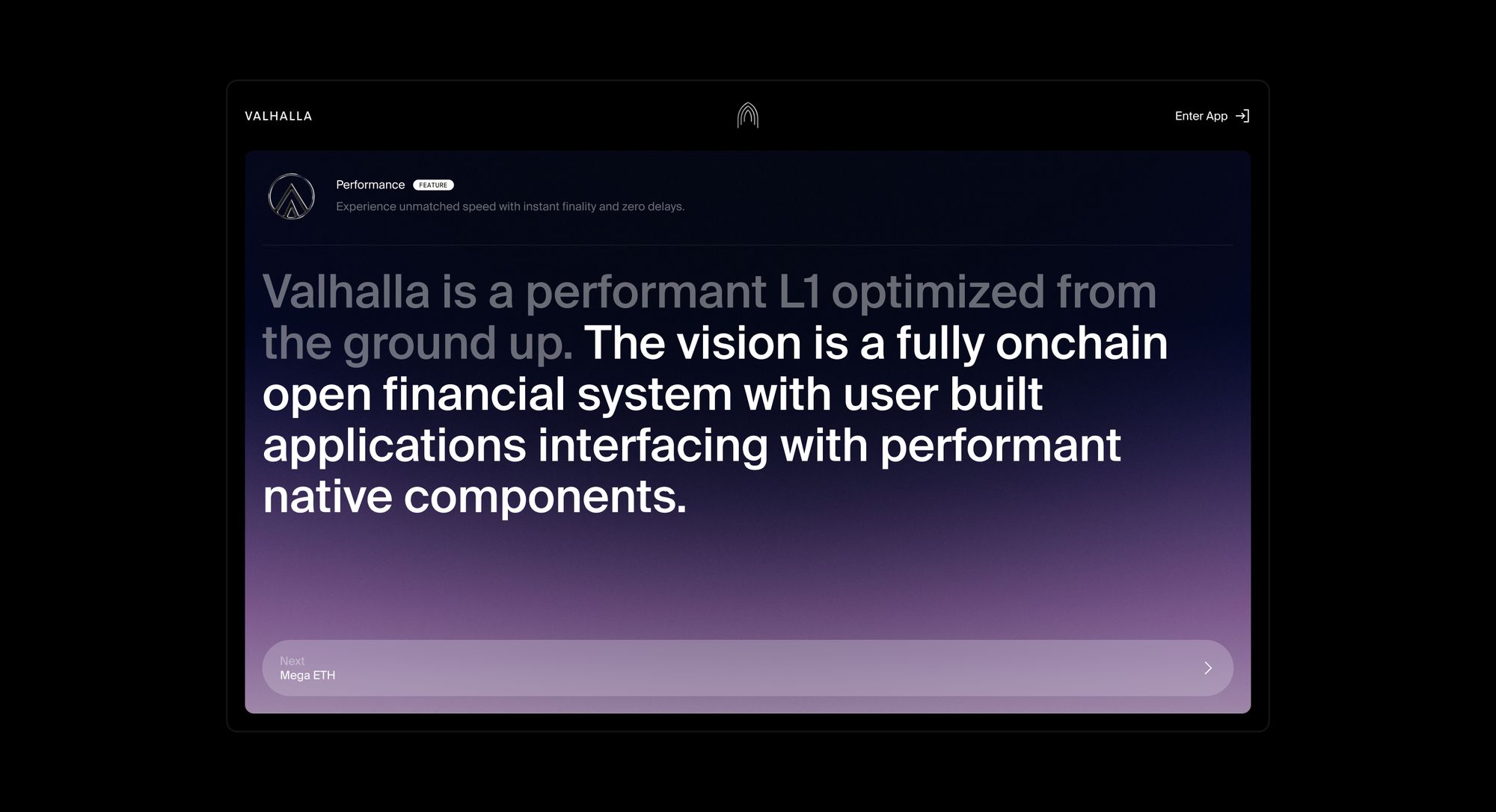 Valhalla — OpenPurpose portfolio work