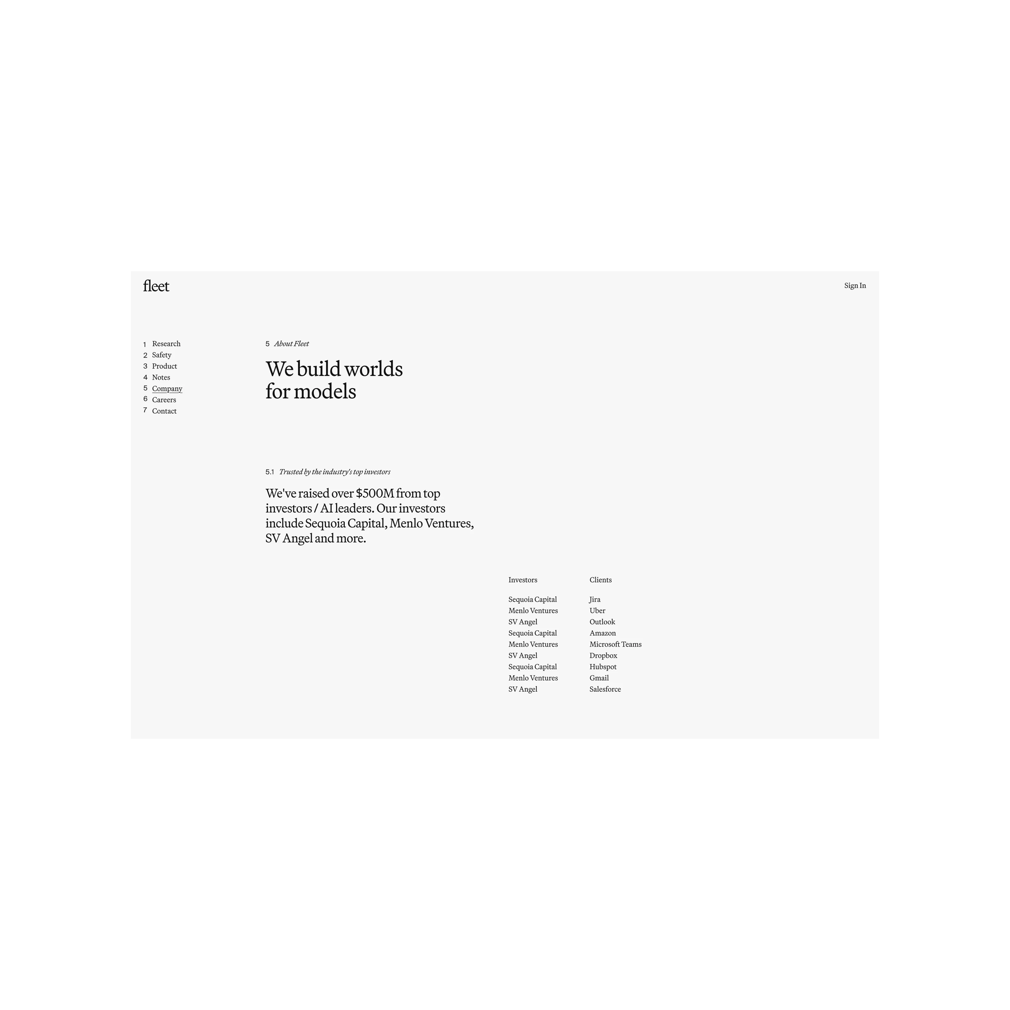 Fleet — OpenPurpose portfolio work