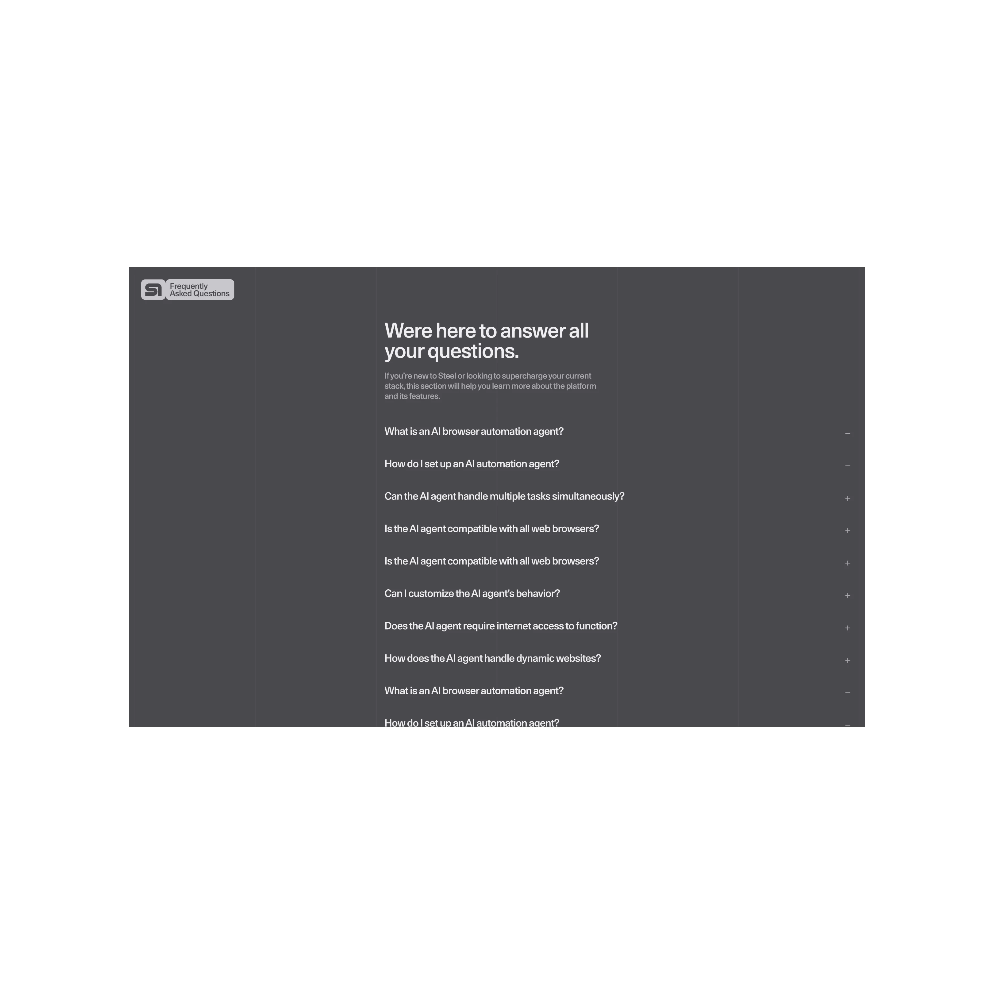 Steel — OpenPurpose portfolio work